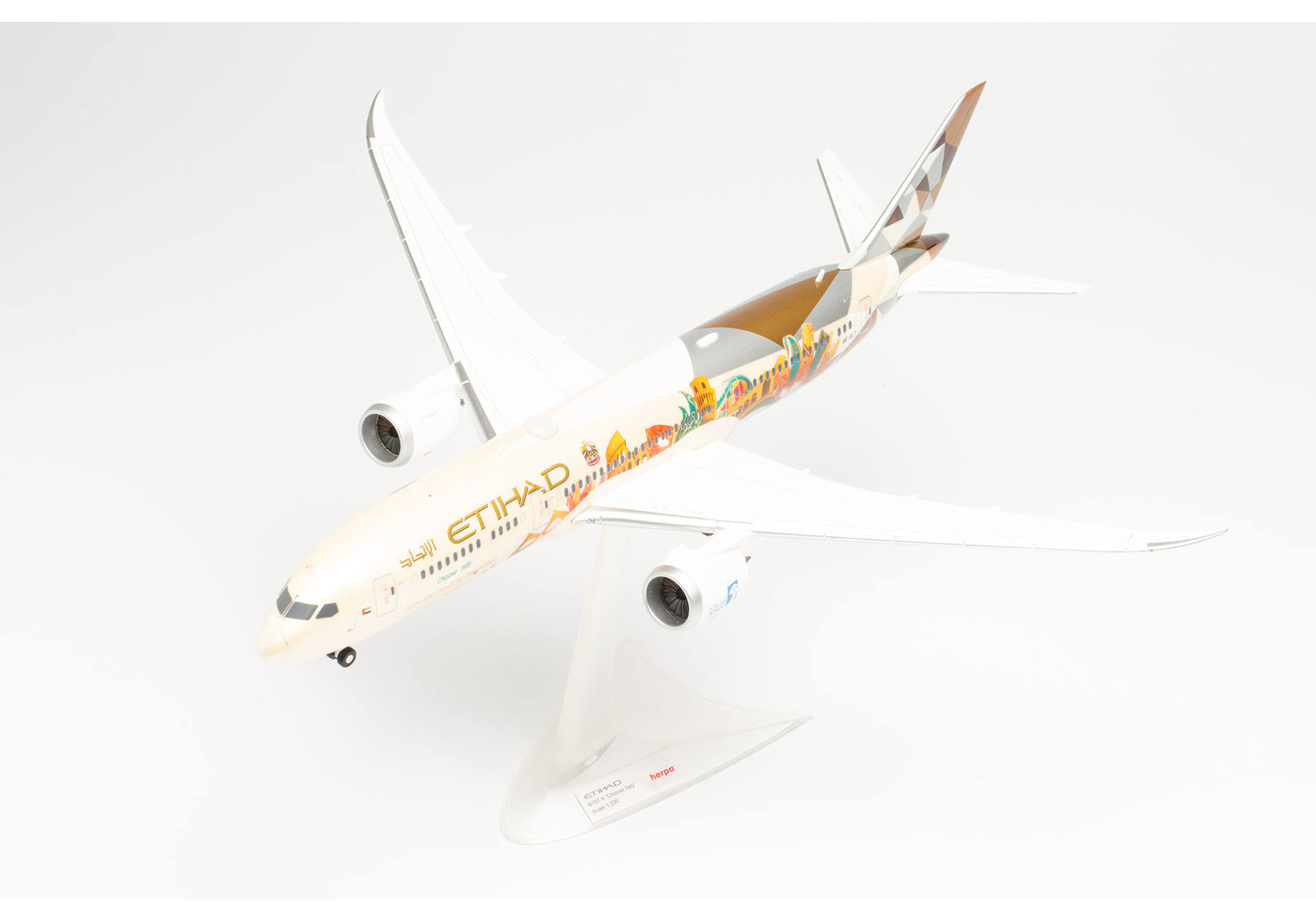 Etihad Boeing 787-9 Dreamliner “Choose Italy” – A6-BLT