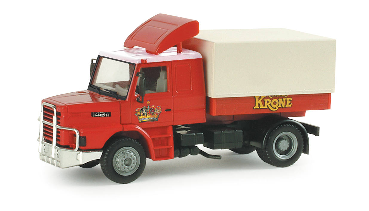 Scania conventional rigid tractor "Circus Krone"