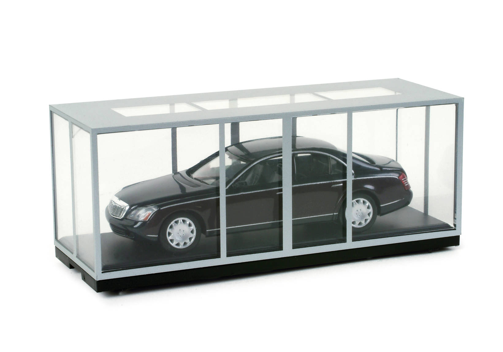 Maybach 57 in a glass container