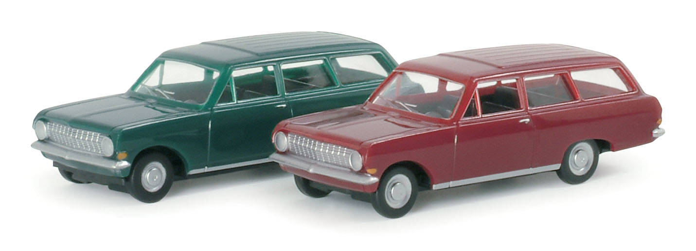 Opel Rekord Caravan (2 Stück)