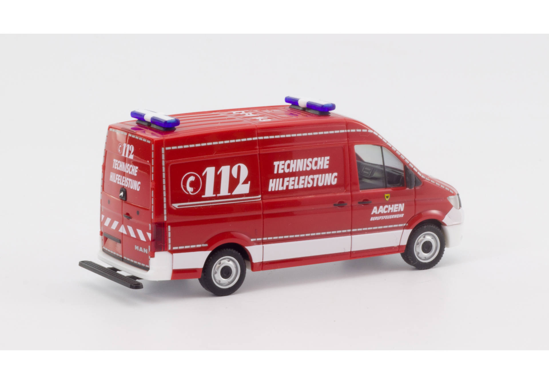 MAN TGE box truck "Feuerwehr Aachen / TechnischeHilfeleistung“