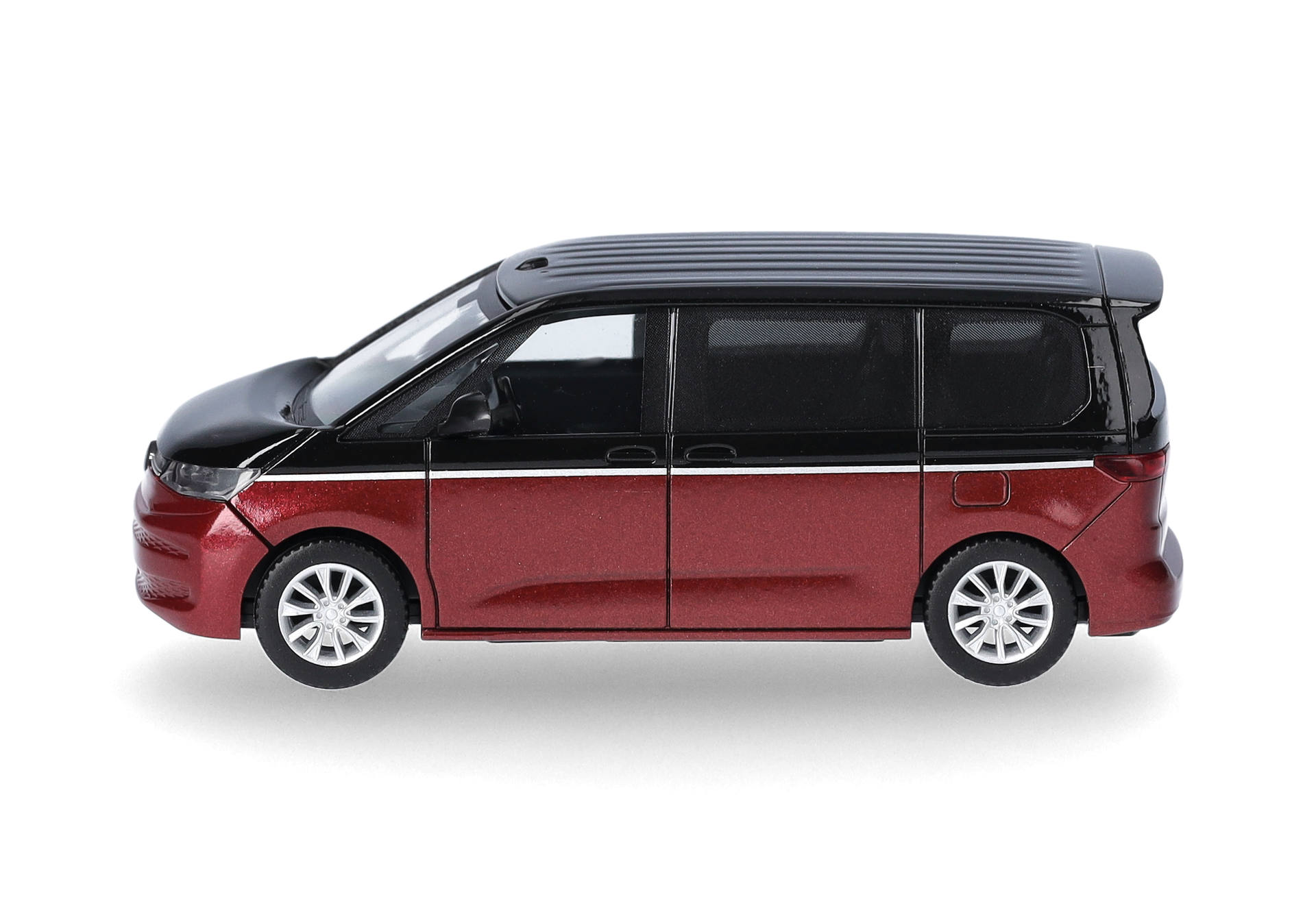 Minivan, Modellauto, Spielzeug, Rot, Schwarzes Dach