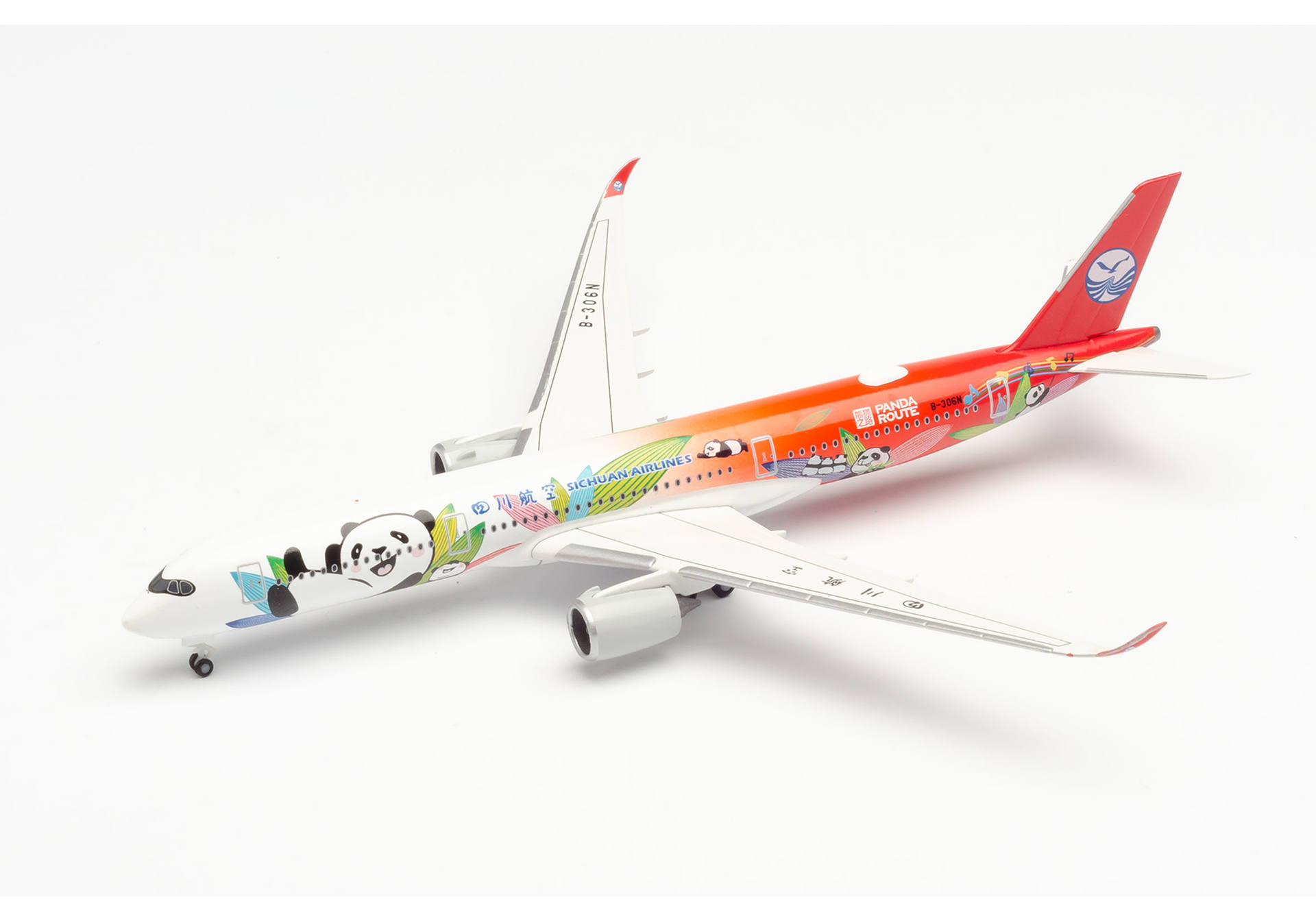 Sichuan Airlines Airbus A350-900 „Panda Route“ – B-306N