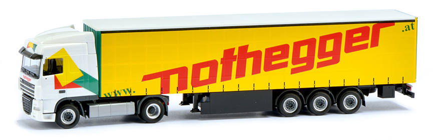 DAF XF 105 SC Gardinenplanen Sattelzug "Nothegger" (Sondermodell Österreich)