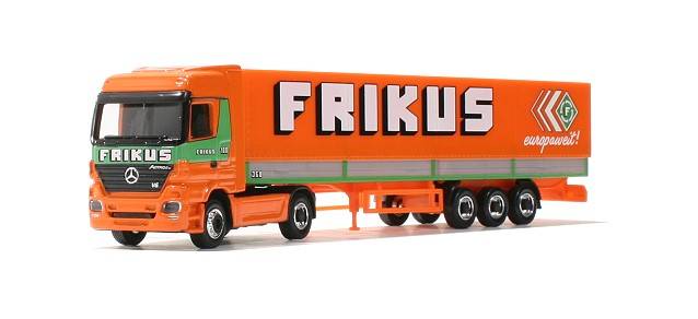 Mercedes-Benz Actros LH canvas semitrailer "Frikus"