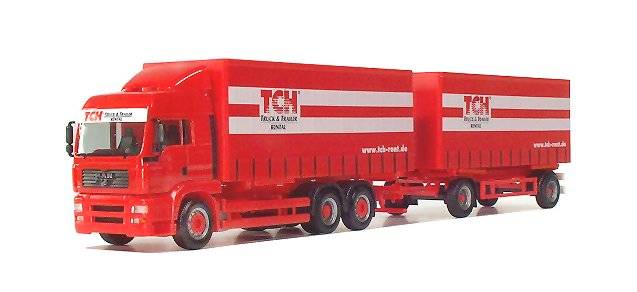 MAN TGA LX interchangeable curtain canvas trailer “TCH“