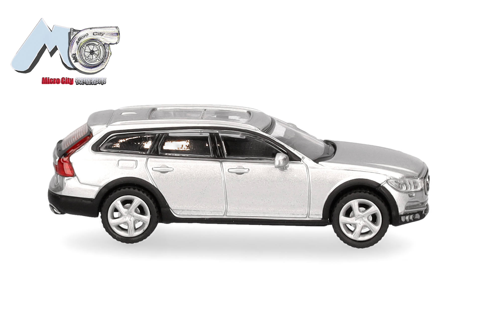 MicroCity: Volvo V90, silber (2017)