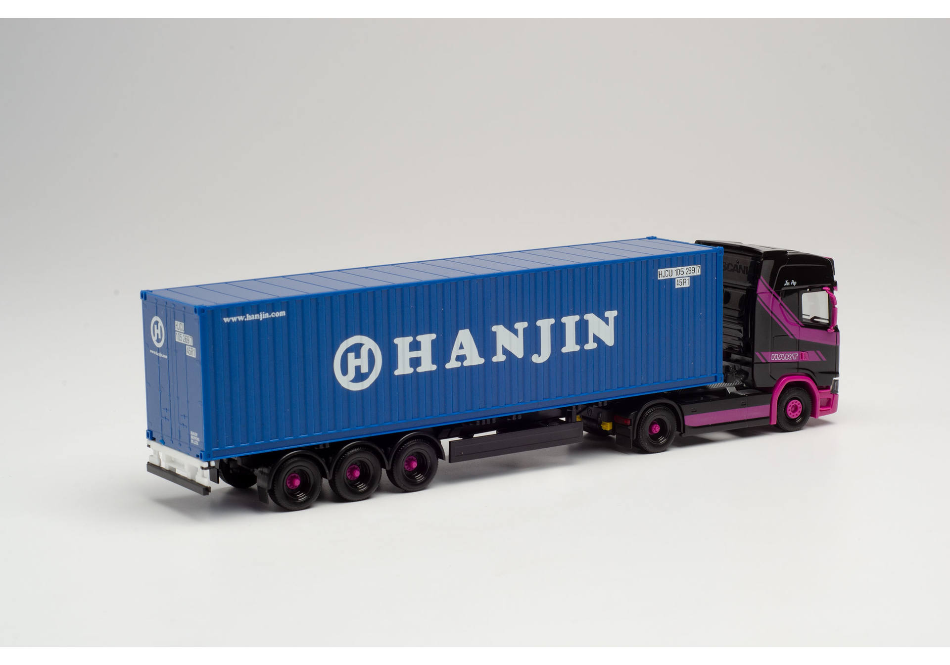 Scania CS 20 HD refrigerated box semitrailer „J.van Zeist“