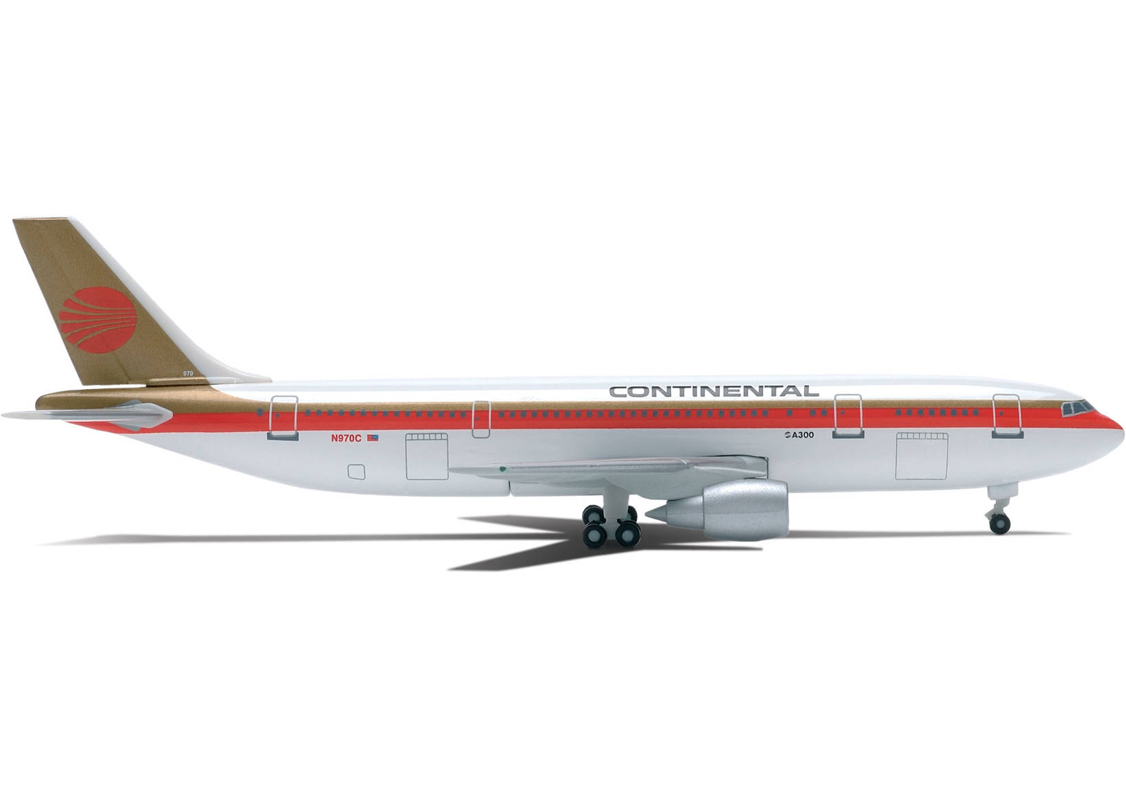 Continental Airlines Airbus A300