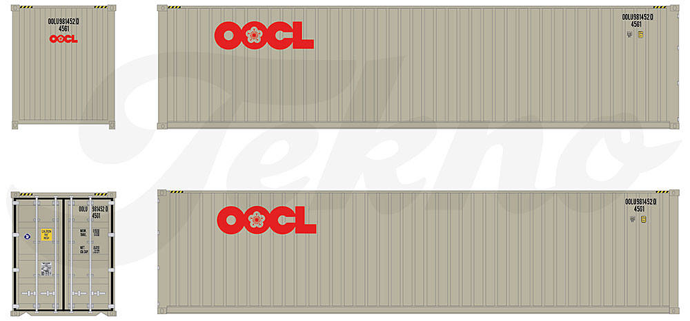 TB 40ft. container "OOCL"