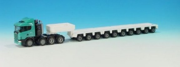 Scania 144 hl deep charging saddle train 4a/10a