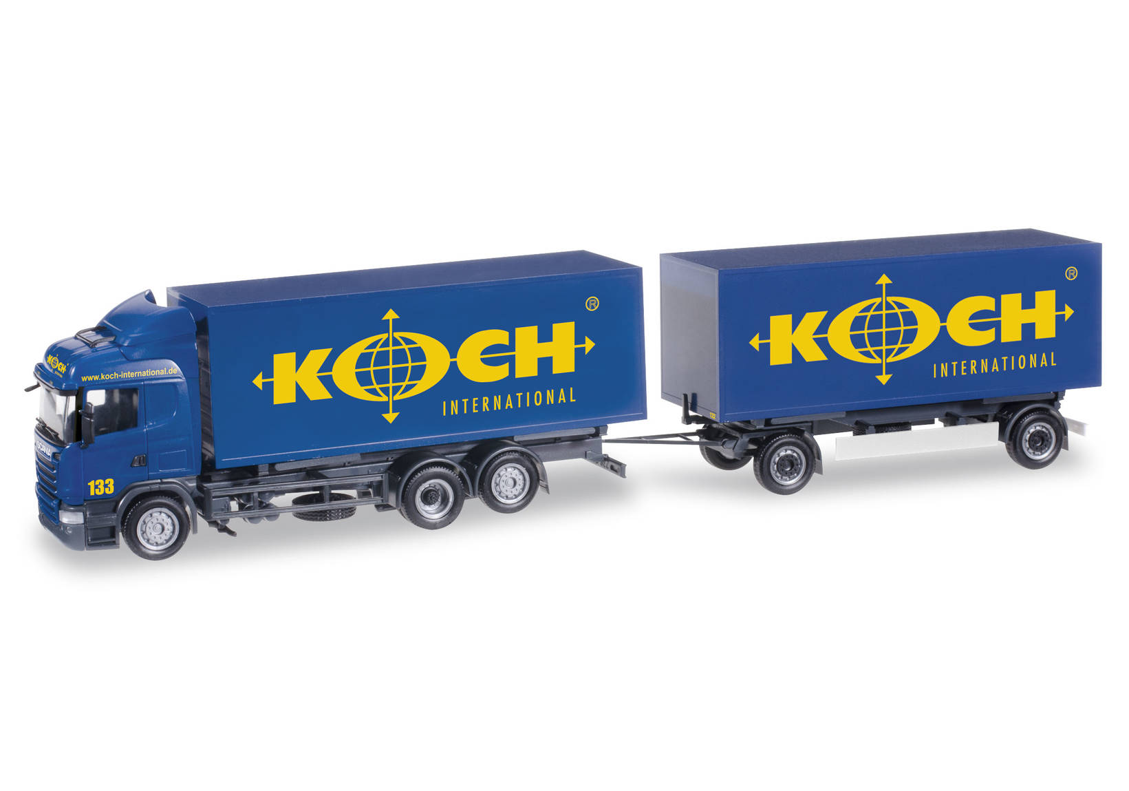 Scania R 2013 HL interchangeable box trailer "Koch Osnabrück"(will not be produced)