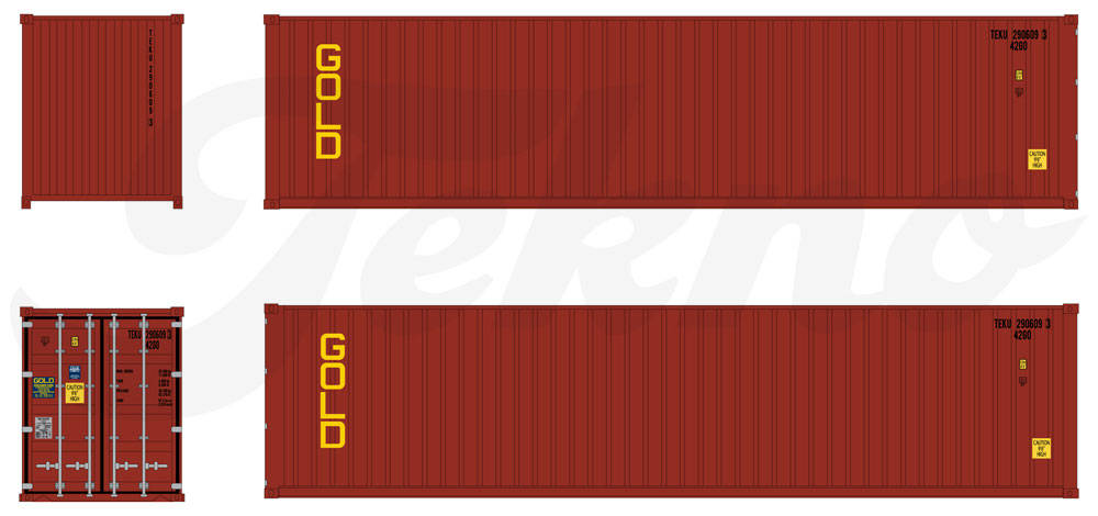 40 ft. Container "Gold"