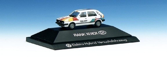 VW Golf GL II "Elektro-Hybrid Versuchsfahrzeug" Länderserie Schweiz