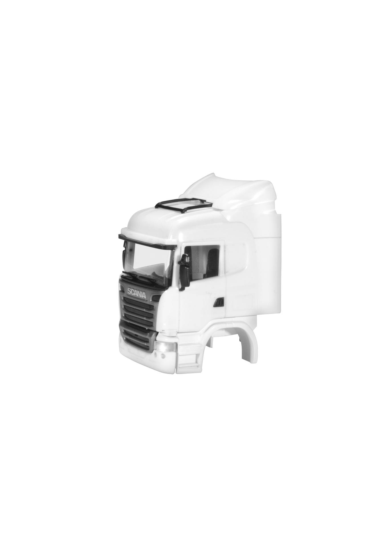 Teileservice Fahrerhaus Scania R '13 HL mit Windleitblechen und Dachspoiler, 2 Stück