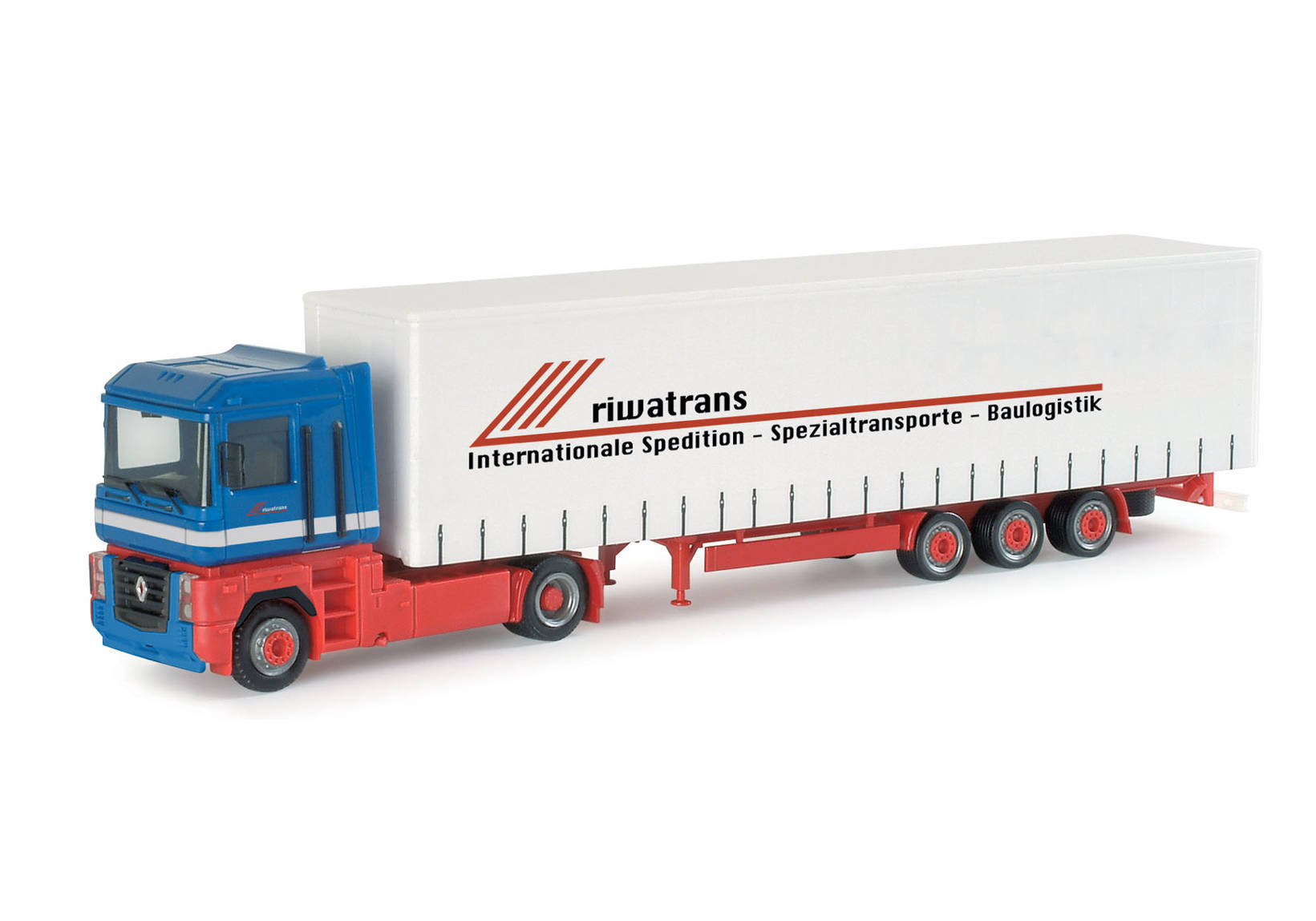 Renault Magnum bulk volume semitrailer "Riwatrans"