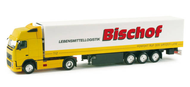 Volvo FH Gl. XL refrigerated box semitailer "Bischof" (A)