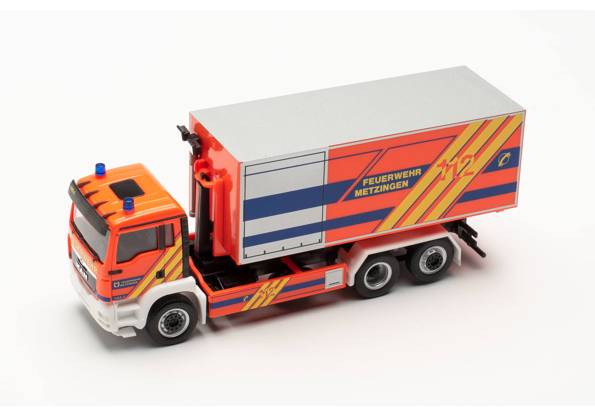 MAN TGS XL interchangeable loader vehicle fire department Metzingen