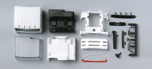 MAN TGA XL driver's cabin without side skirting (incl. rear-view mirror)Content: 2 pcs.