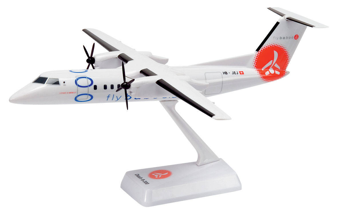 Fly Baboo Dash 8-300. Artikel wird/ wurde in Wooster-Verpackung ausgeliefert.