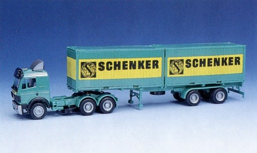 Mercedes-Benz SK '88 2x20 'Rippcontainer saddle train 3A/2A