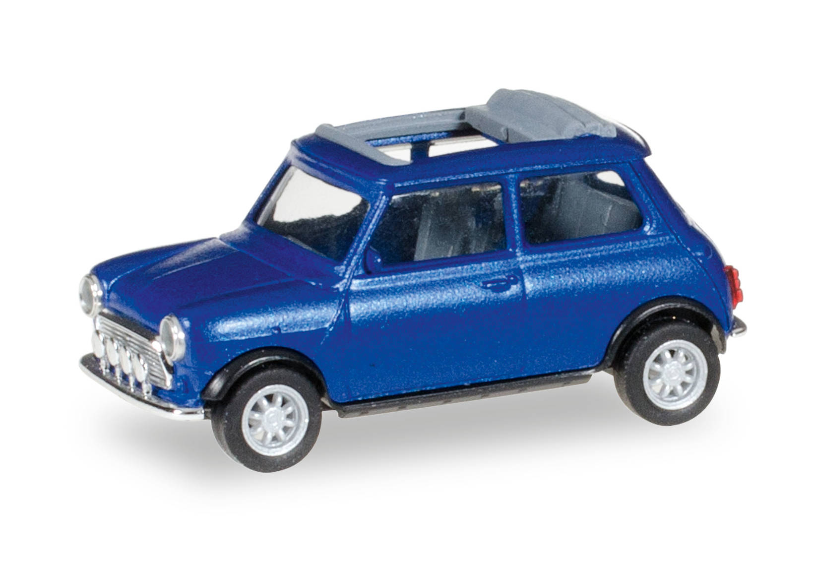 Mini Cooper, blue metallic