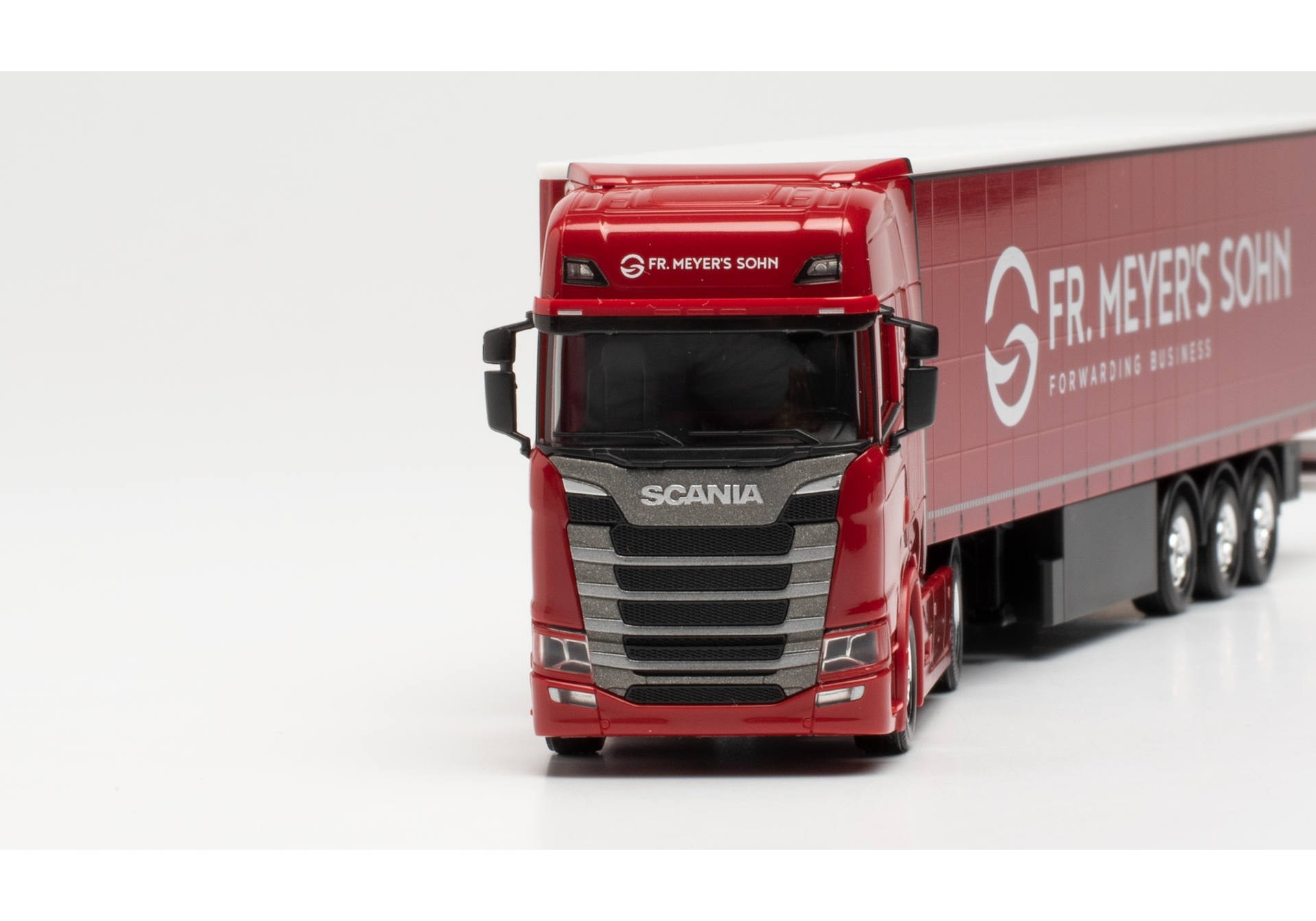 Scania CS20 HD Gardinenplanensattelzug "FR. MEYERS SOHN"