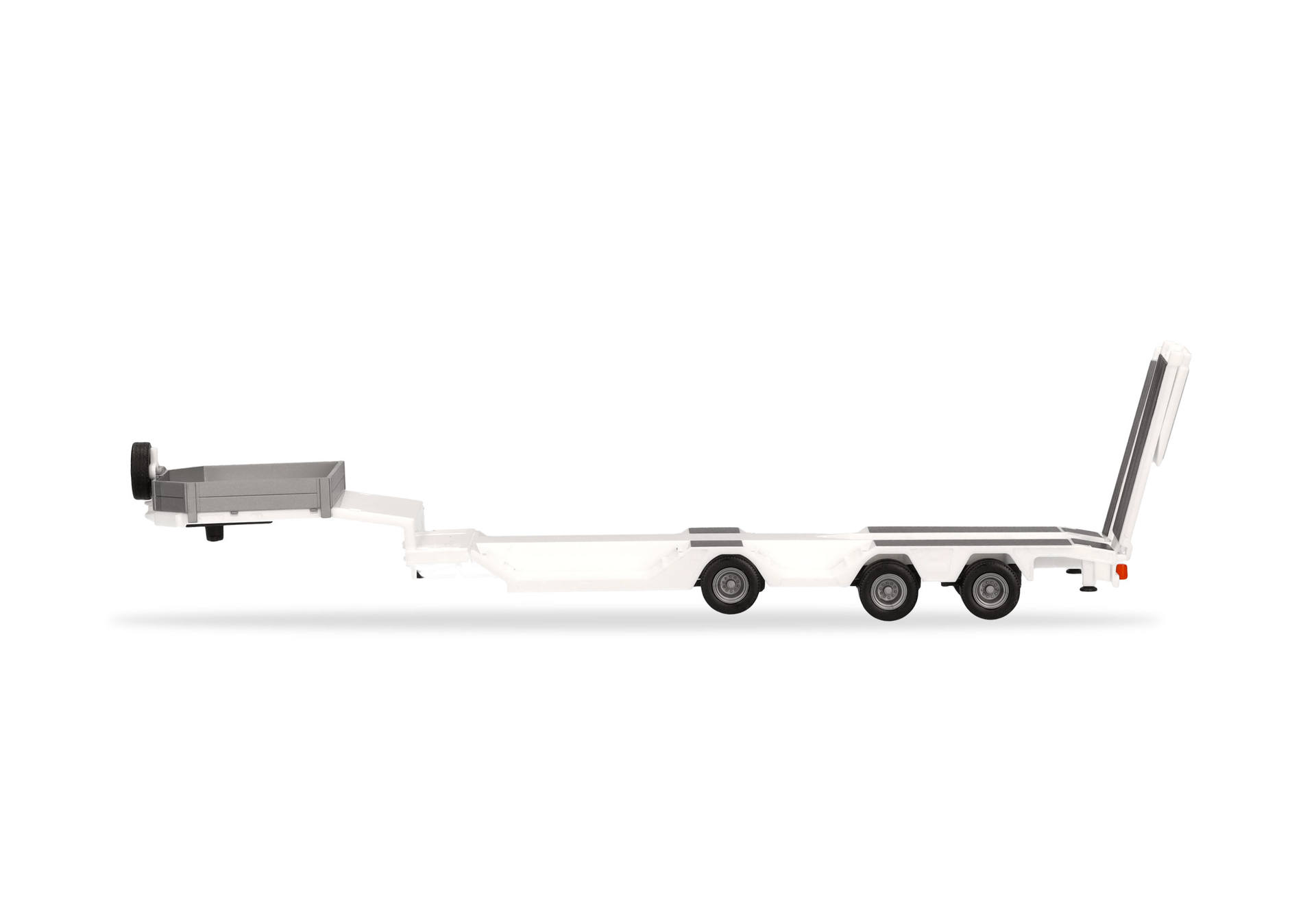 Goldhofer-Allrounder-semitrailer 3axles, white