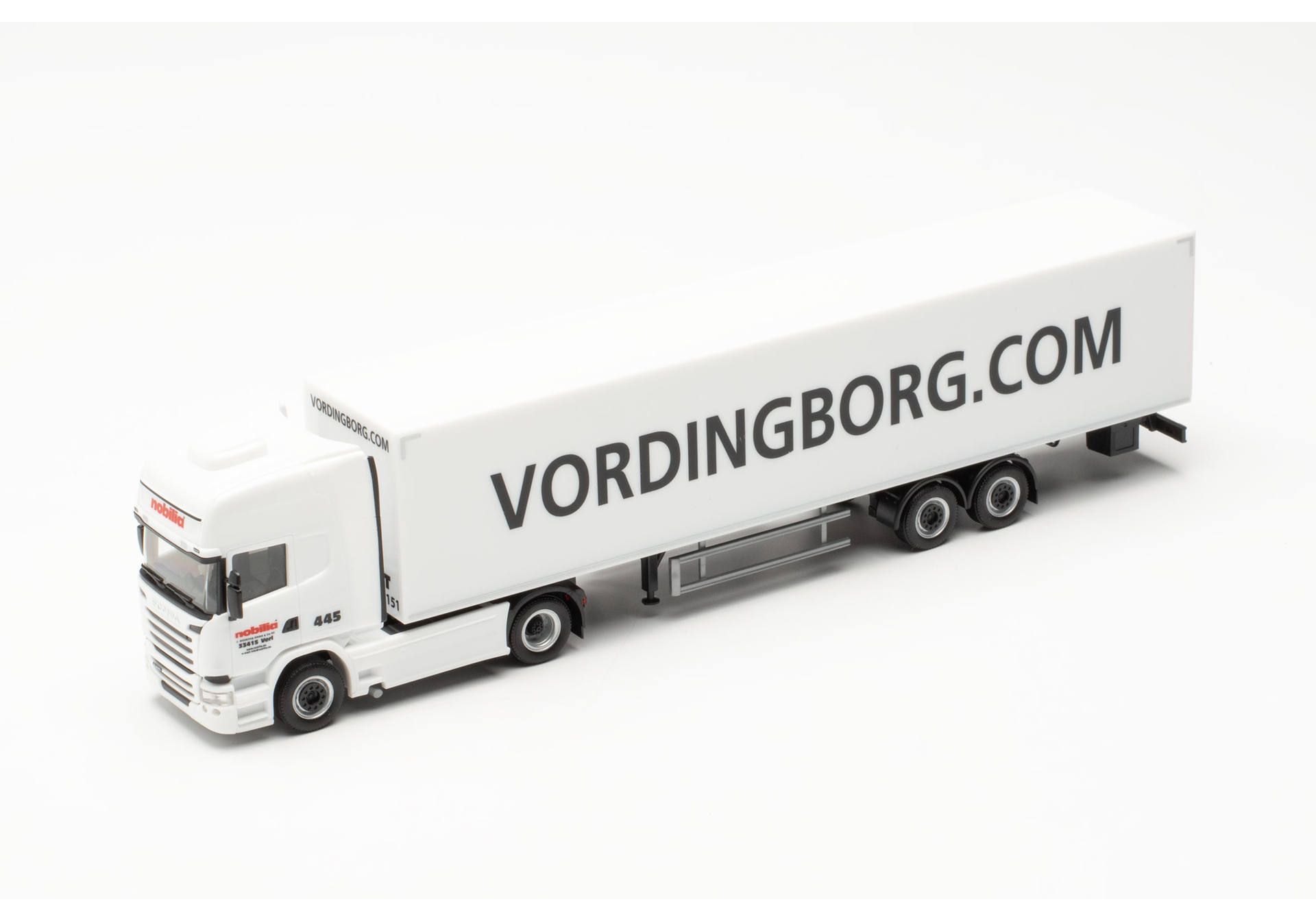  Scania R'13 TL box semitrailer "Nobilia - Vordingborg"