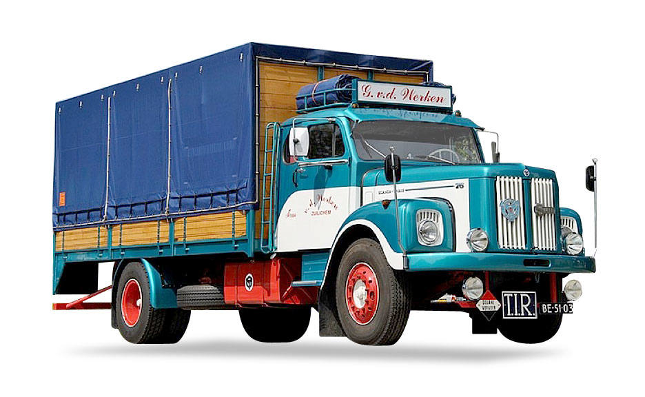 Scania L 76 Planen-LKW "G. v. d. Werken"