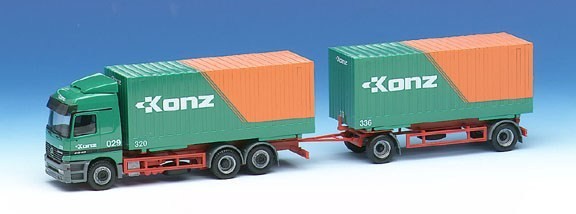 Mercedes-Benz Actros L Exchange case trailer train 3A/2A