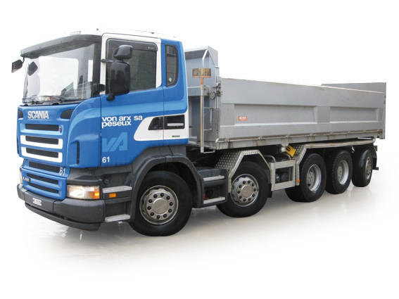 Scania R 5-achs Kipper "Von Arx"