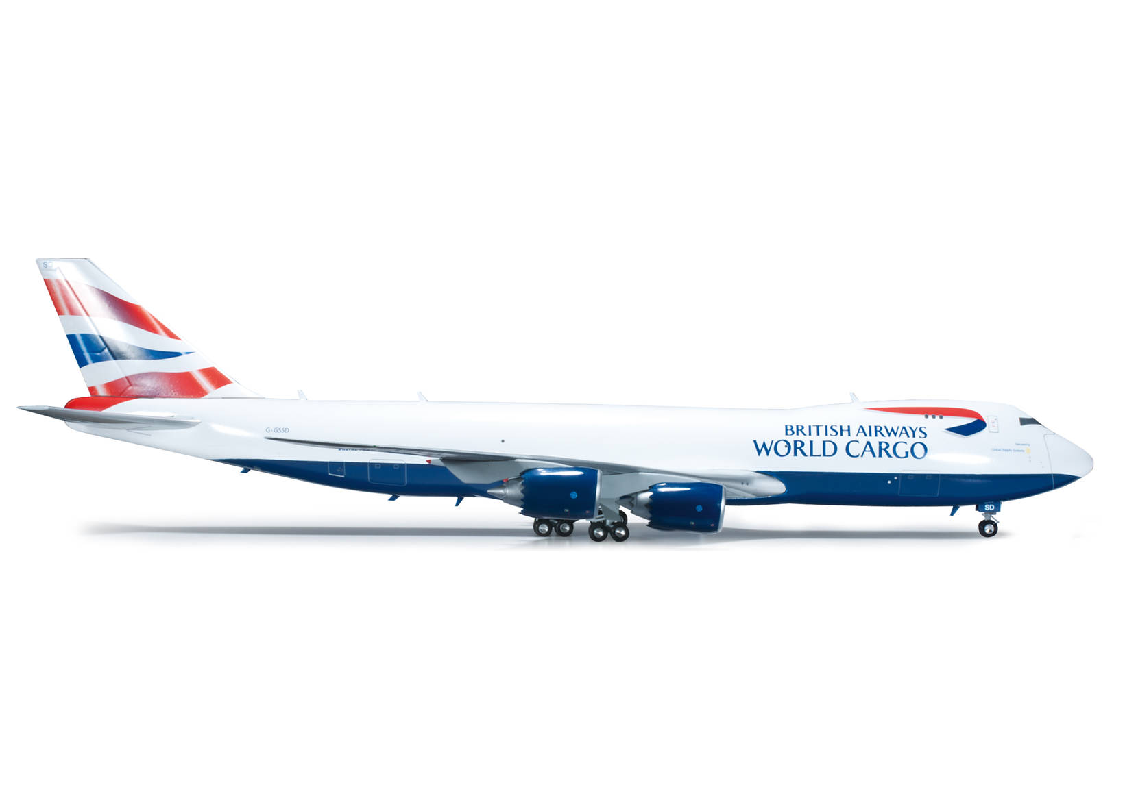 British Airways World Cargo Boeing 747-8F