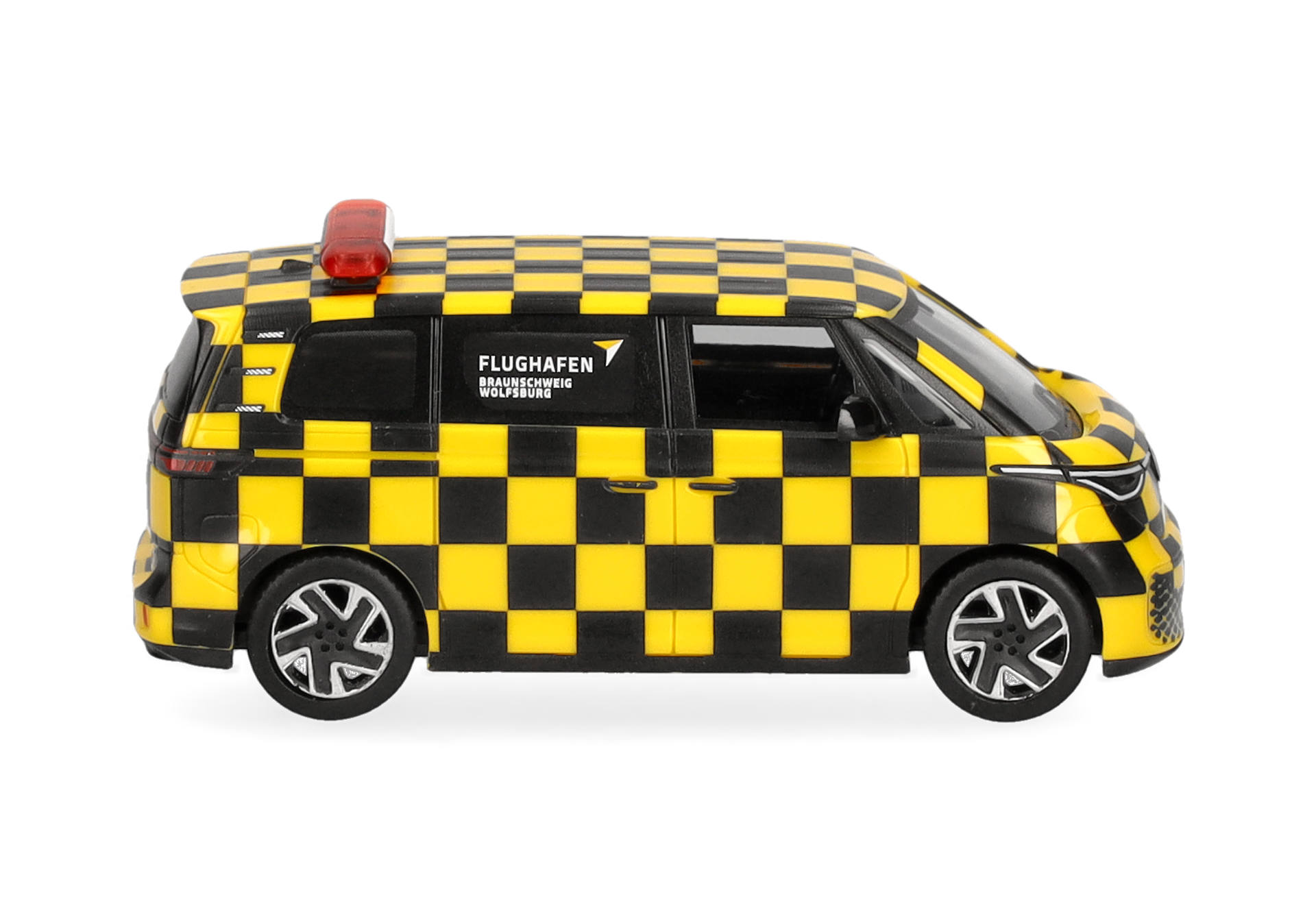 police, emergency, van, checkered, yellow-black
