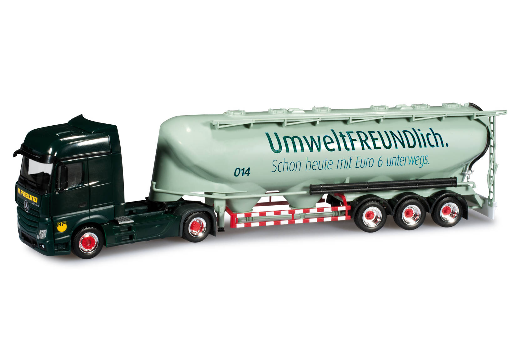 Renault Magnum Gardinenplanen-Sattelzug "Döpke"