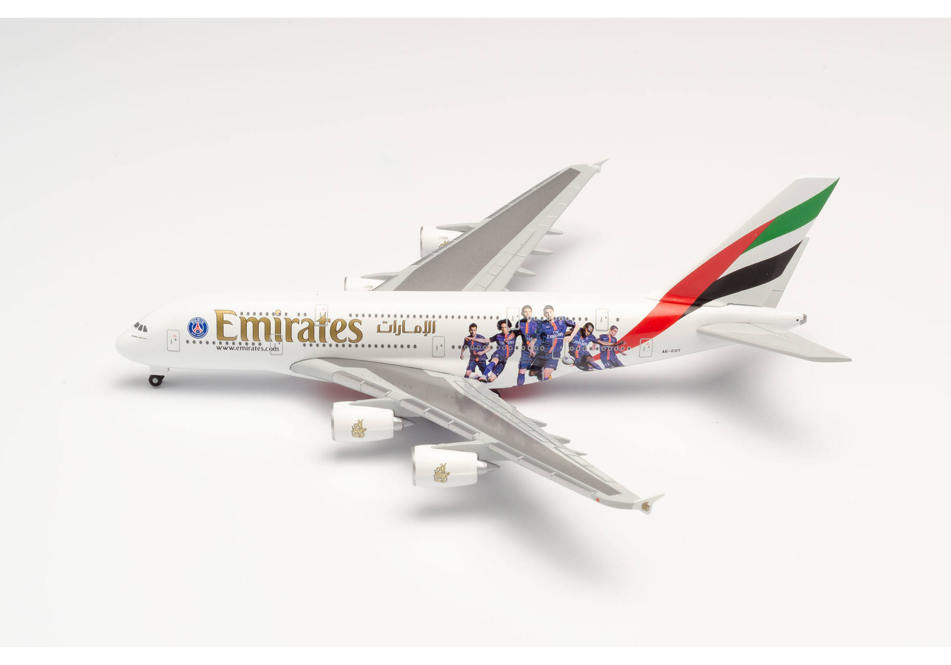 Emirates Airbus A380 "Paris St. Germain"