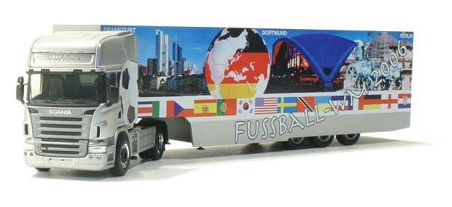 Scania R TL box semitrailer "WM 2006"