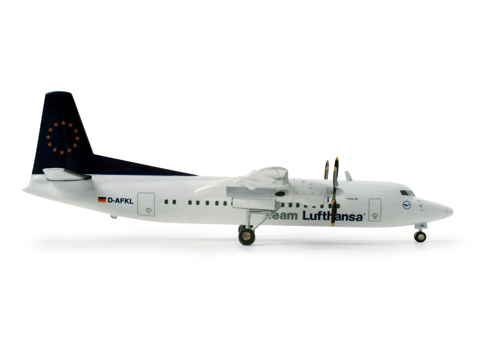 Team Lufthansa Fokker 50