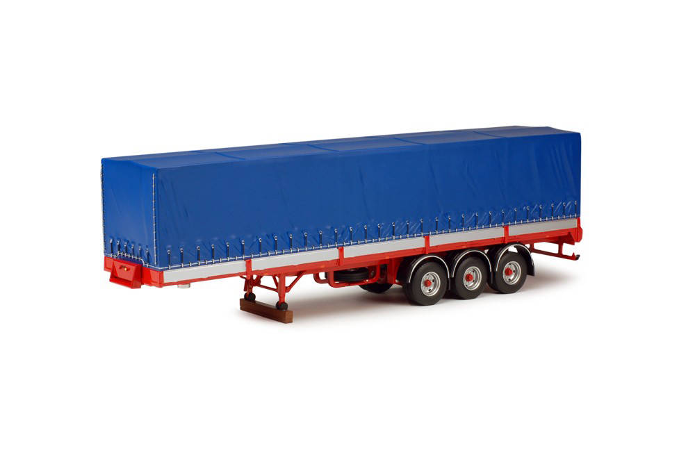Canvas semitrailer 3 axle