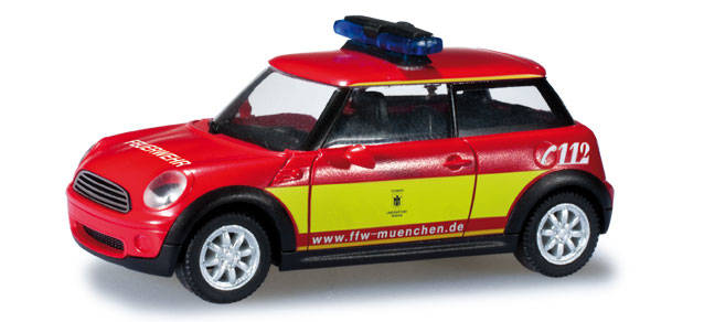 Mini Cooper "fire department Munich"