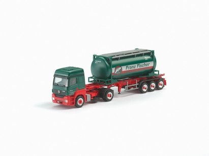 Mercedes-Benz Axor Tank Container Saddle Train