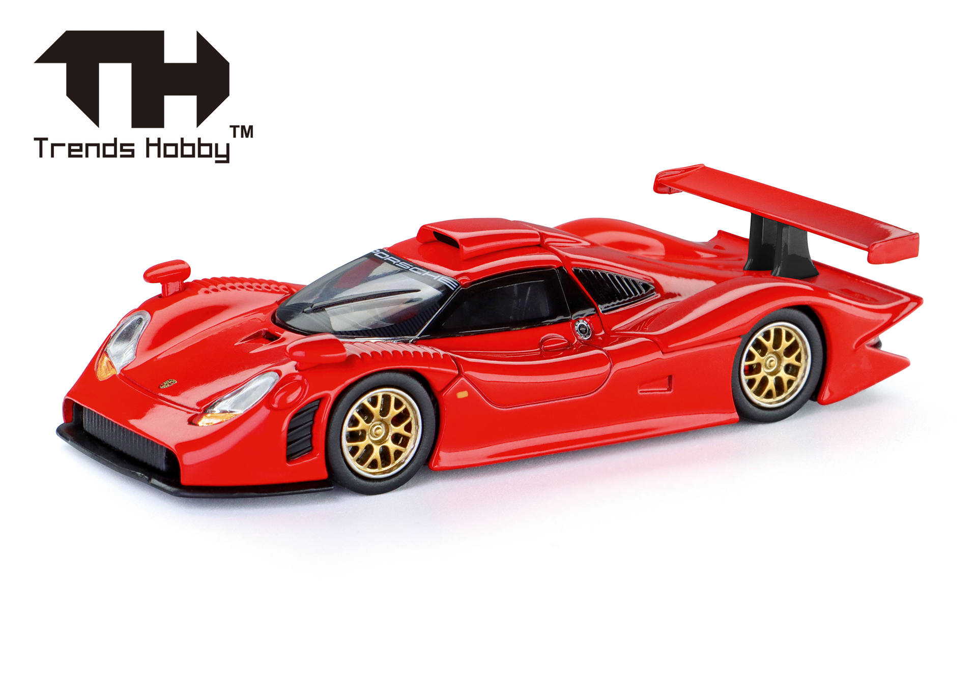 toy car, red car, model car, gull-wing, race car
