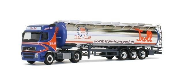 Volvo FH GL Jumbo tank semitrailer "Troll"