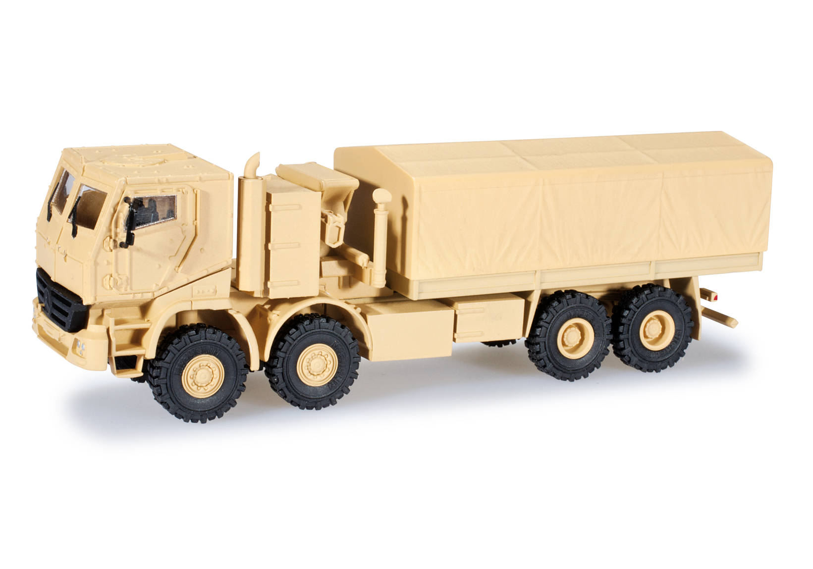 Mercedes-Benz Actros with canvas, armoured