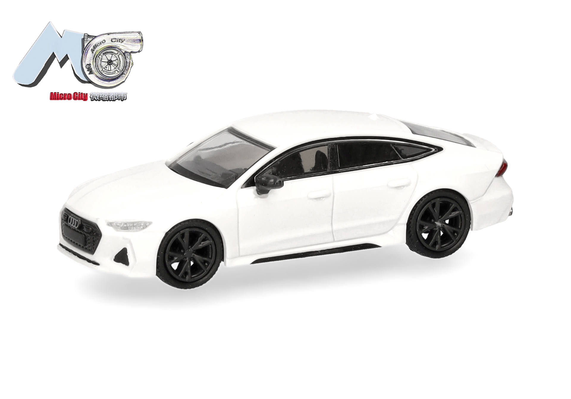 MicroCity: Audi RS7, white