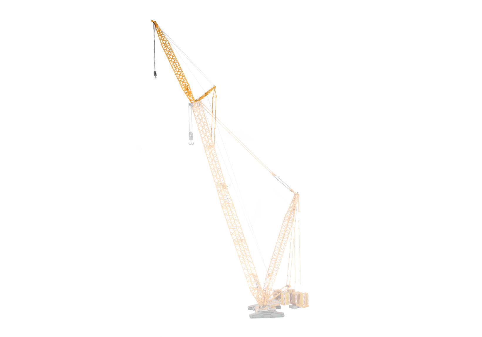 F-Spitze für Liebherr Raupenkran LR 1600/2, gelb