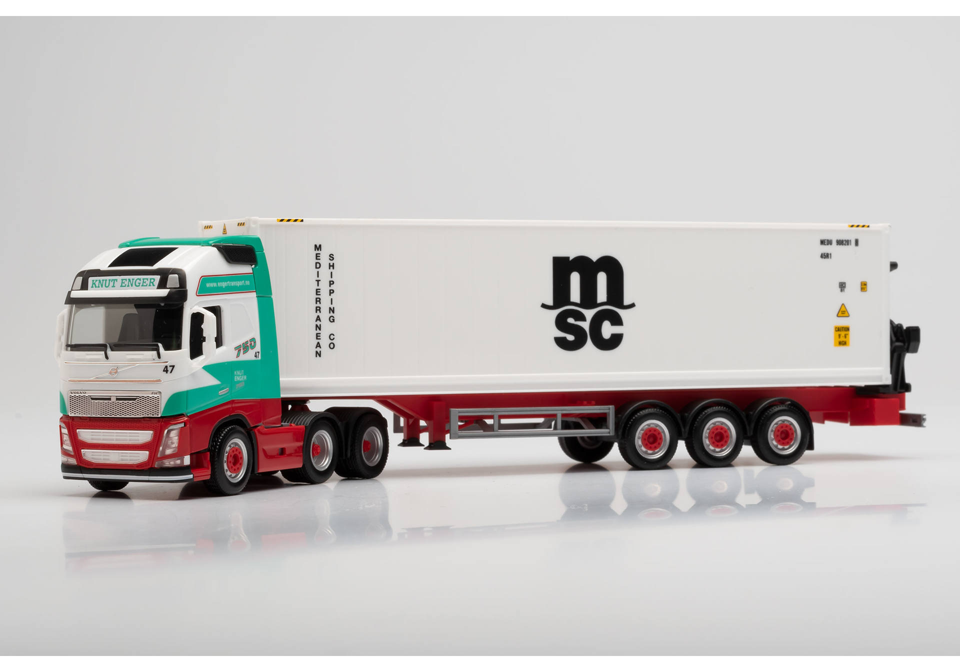 Volvo FH Gl. XL Hammar Container-Seitenlader „Enger Transport“