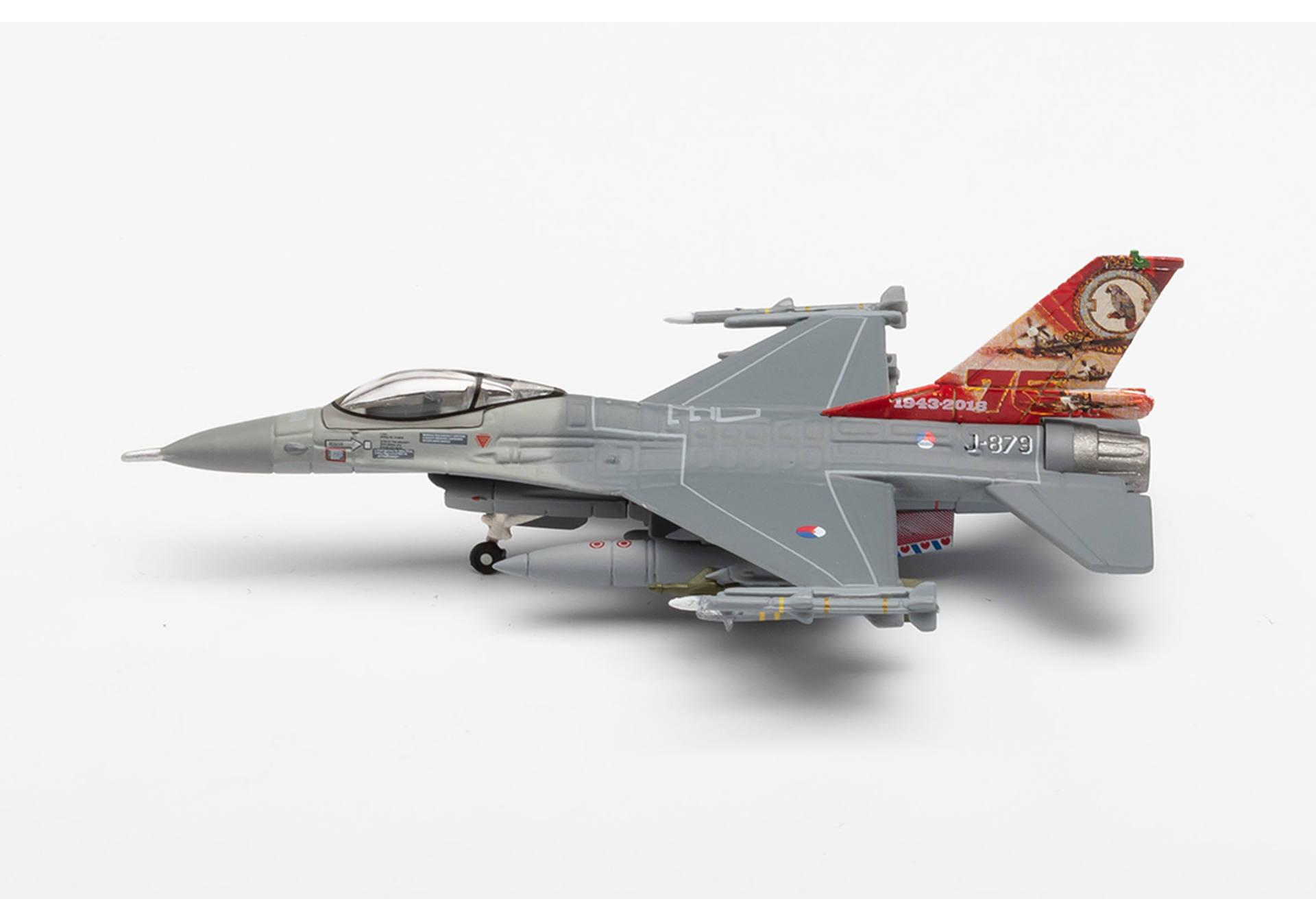 Lockheed Model 322 Herpa Royal Netherlands Air Force Lockheed Martin F-16A - 322 Squadron ...