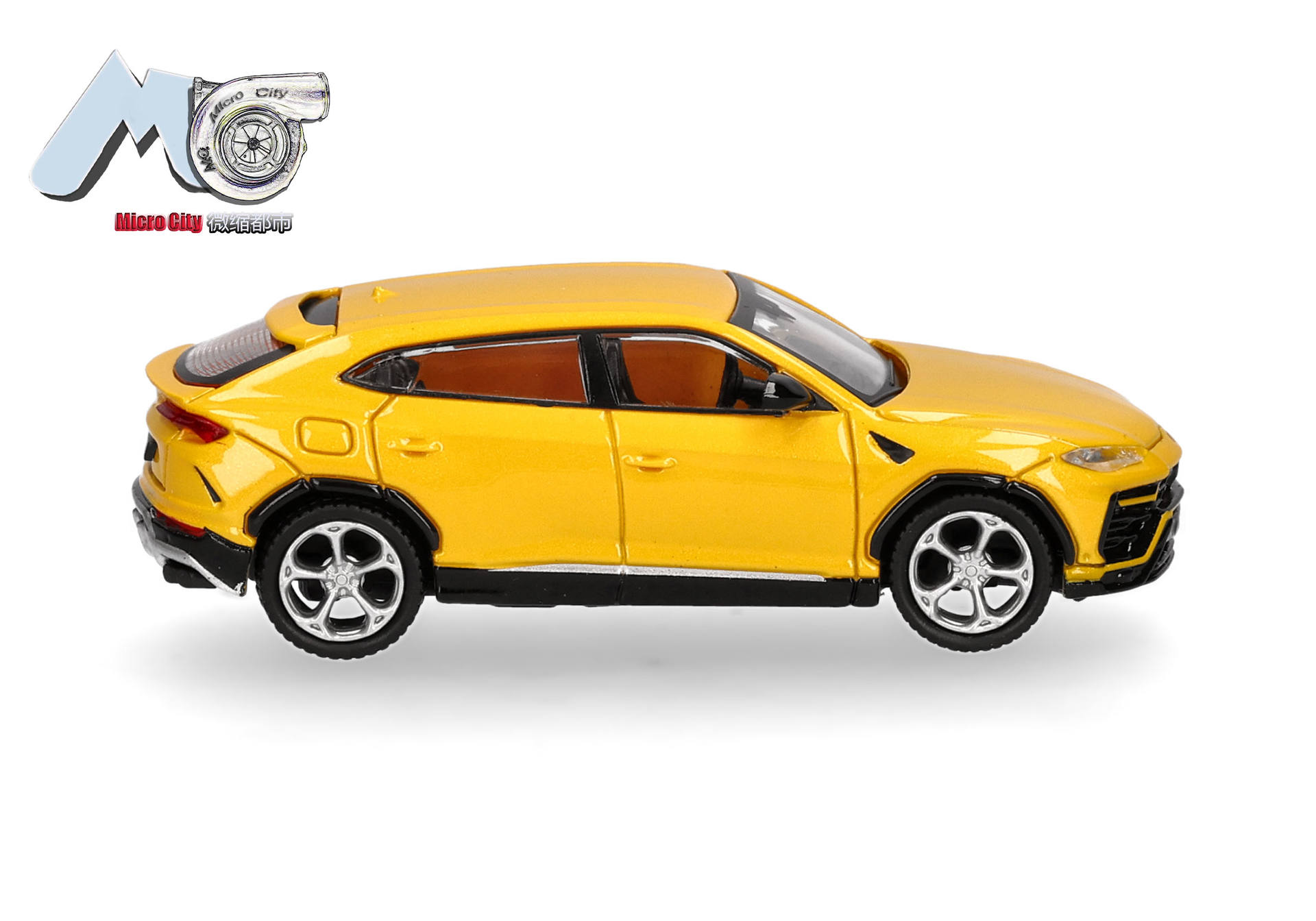 MicroCity: Lamborghini Urus, yellow
