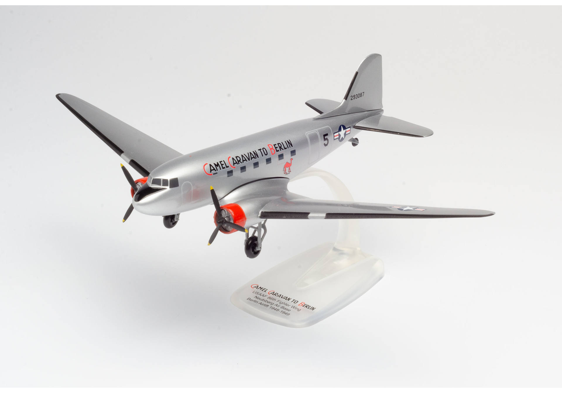 U.S. Army Air Forces C-47A - 525th Fighter Squadron "Camel Caravan"- Berlin Airlift 70th Anniversary